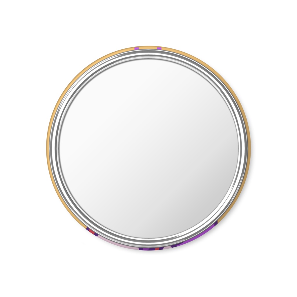 紫ノ月ルミネ缶ミラー