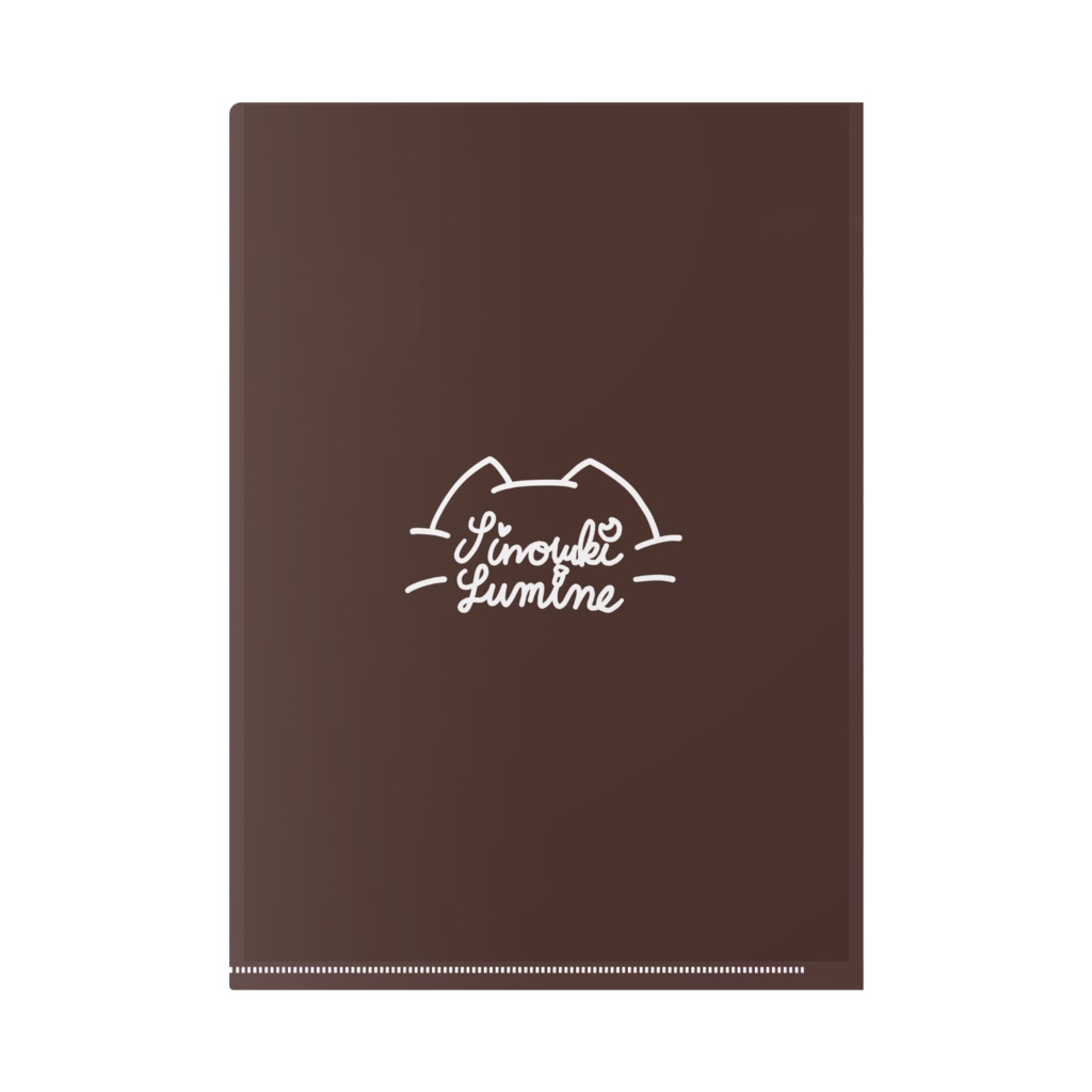 クリアファイル-紫ノ月ルミネ3周年