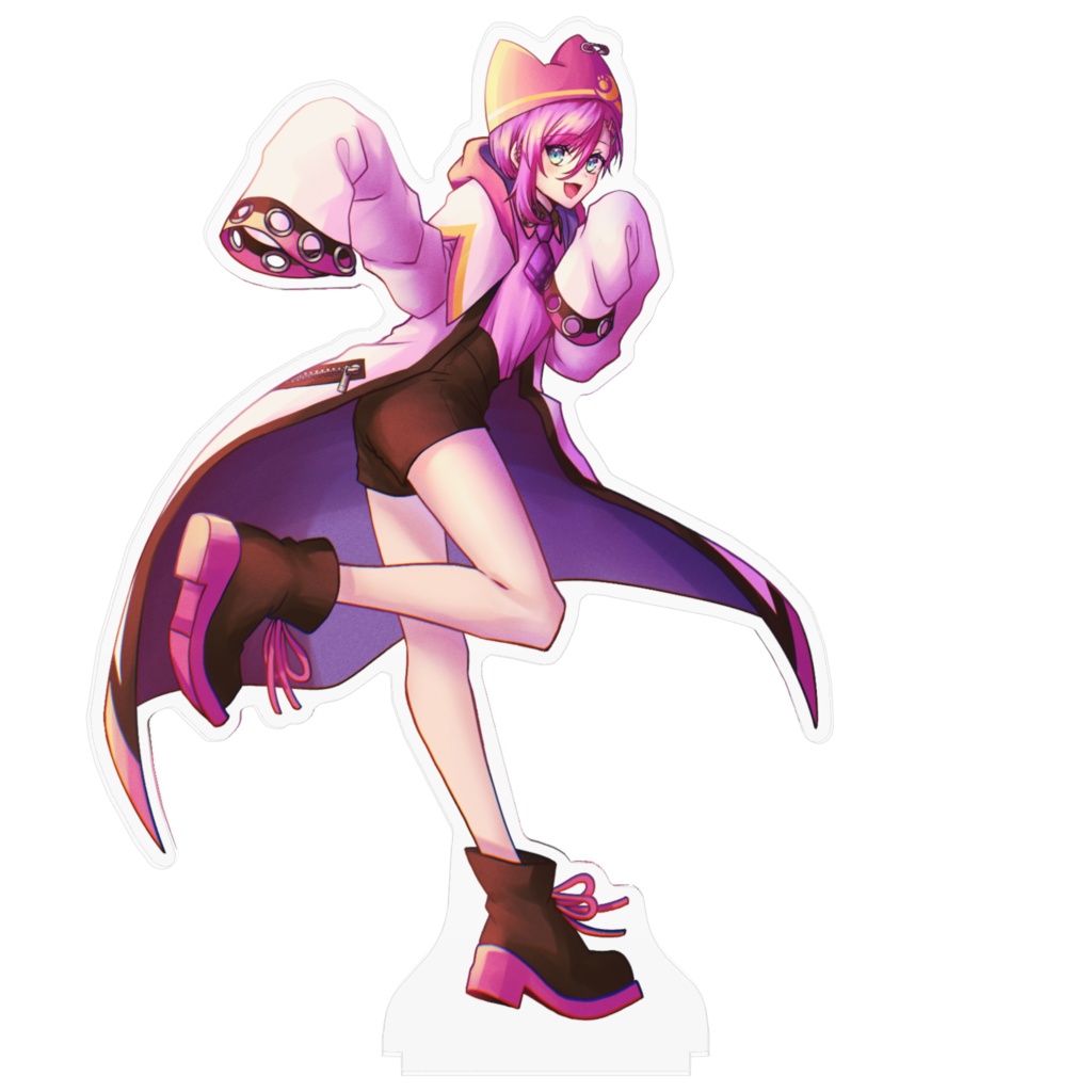 アクリルフィギュア-紫ノ月ルミネ3周年