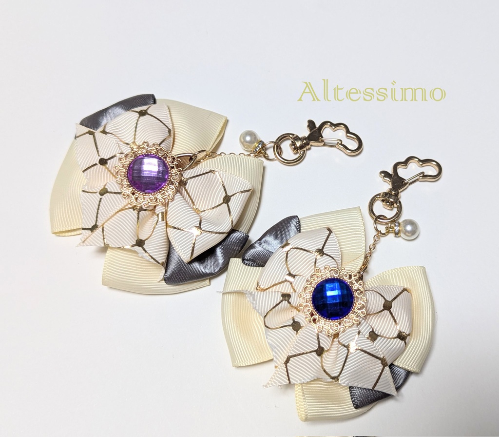 アイドルマスターSideM イメージリボンキーホルダー