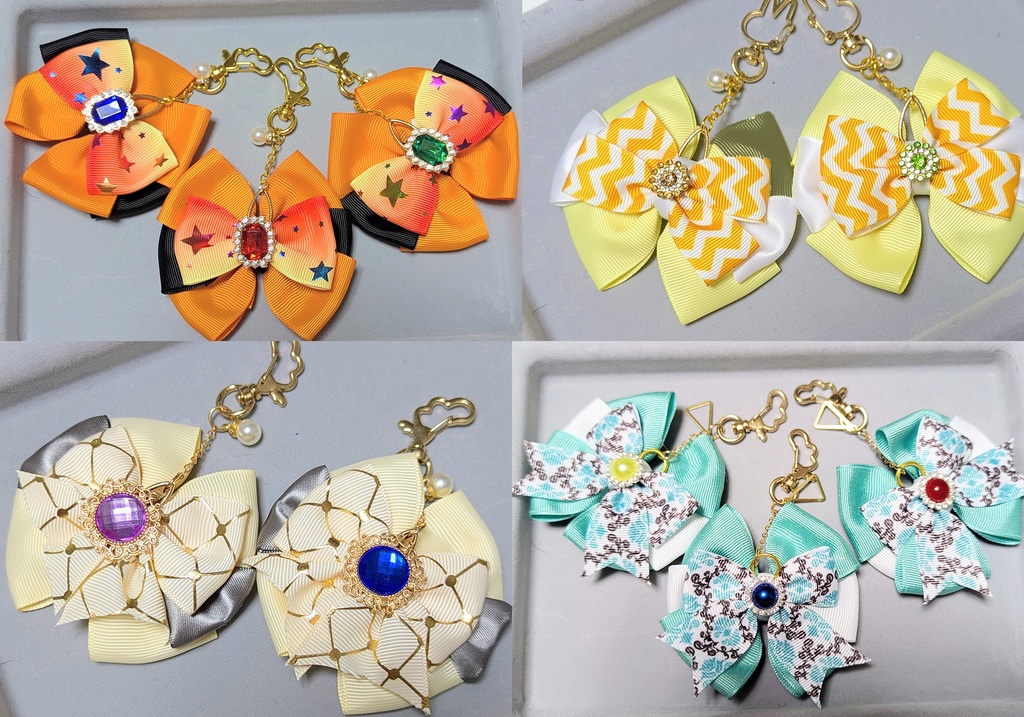 アイドルマスターSideM イメージリボンキーホルダー