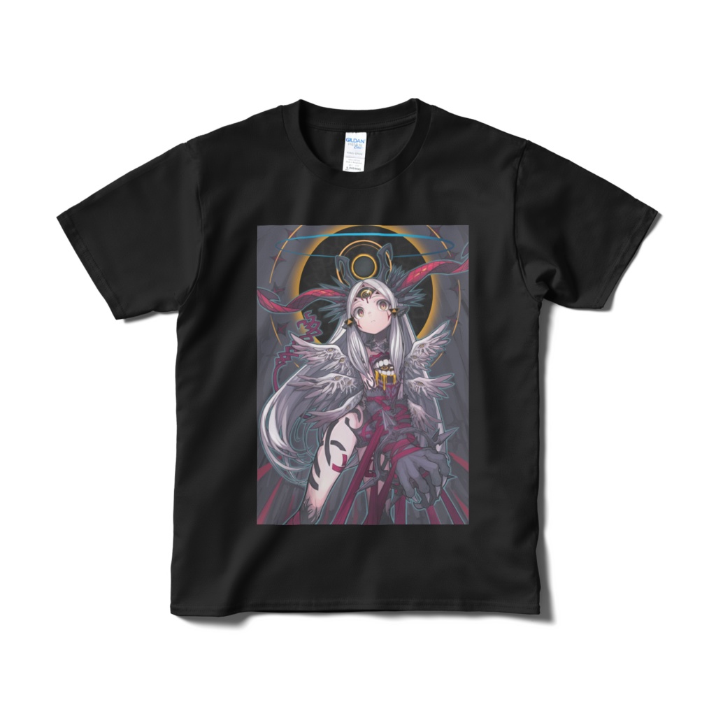 黒き太陽アルシエルちゃんTシャツ(正面のみプリント)