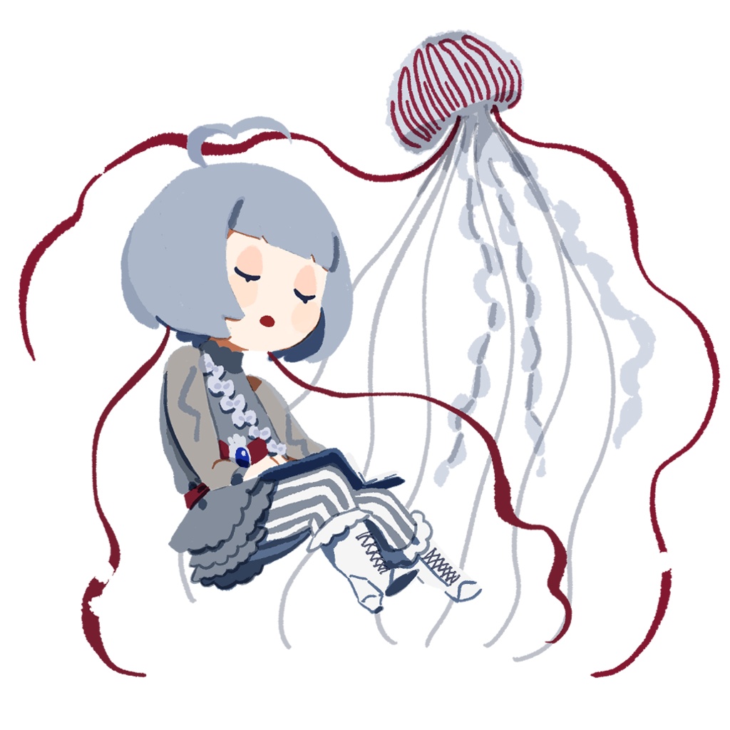 炉海月しほ おやすみアクリルキーホルダー