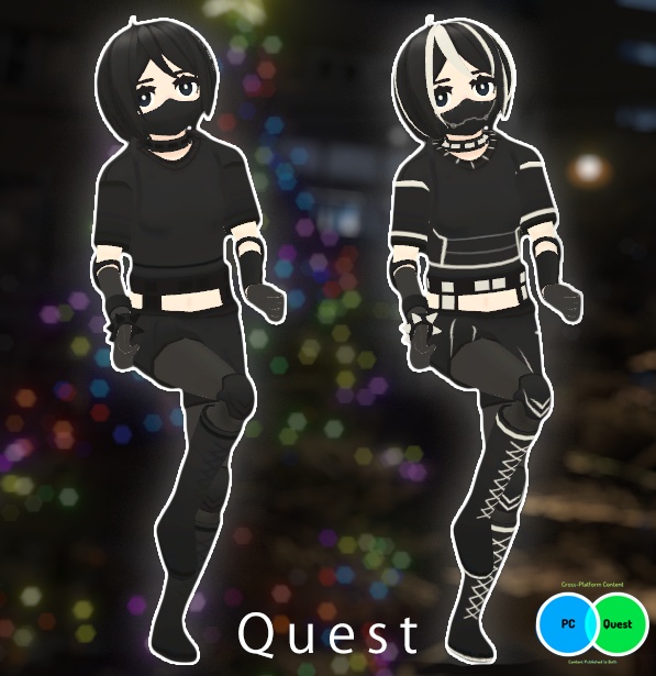 【VRC向けアバター】Hotaru/ホタル【PC-Quest】