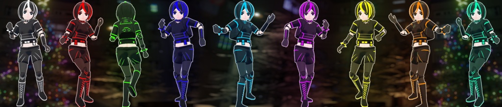 【VRC向けアバター】Hotaru/ホタル【PC-Quest】