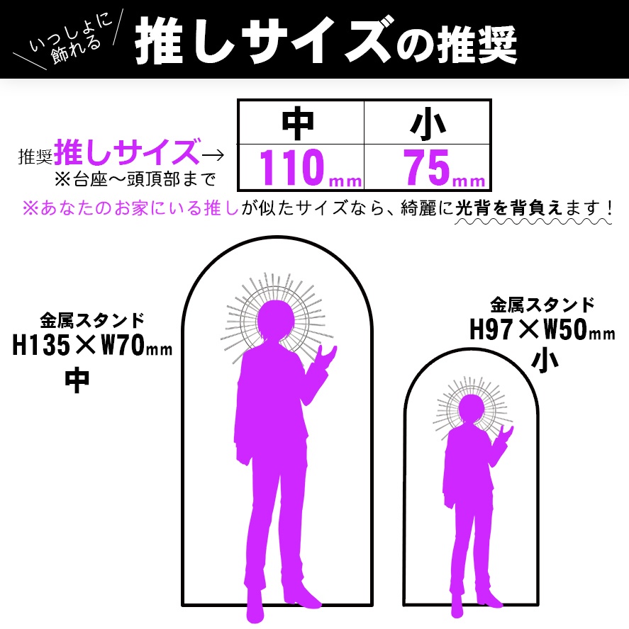 推しに後光スタンド