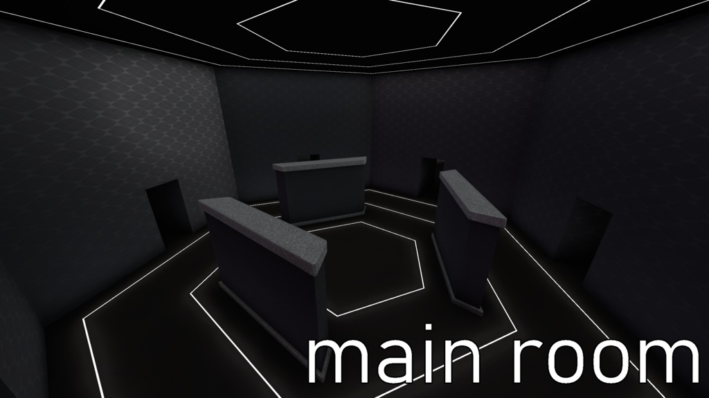 [VRChat ワールド] Exhibition Hall : 展示用ワールド - XOR Architecture - BOOTH