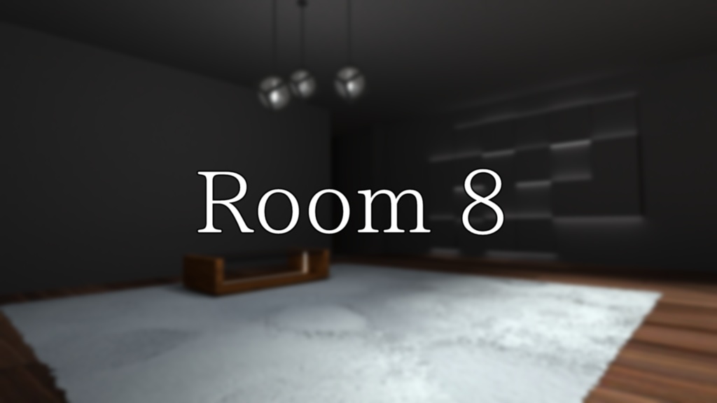 [VRChat ワールド] Room 8