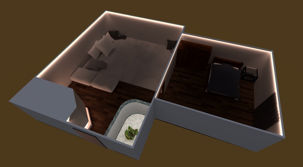 [VRChat ワールド] Room 10 - XOR Architecture - BOOTH