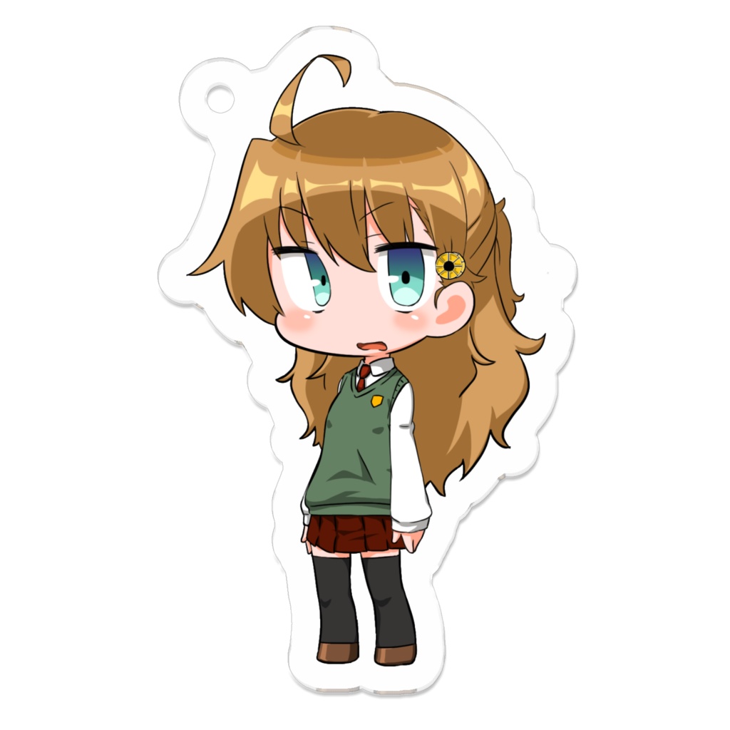 ゆっ珍アクリルキーホルダー（須藤 綾乃）