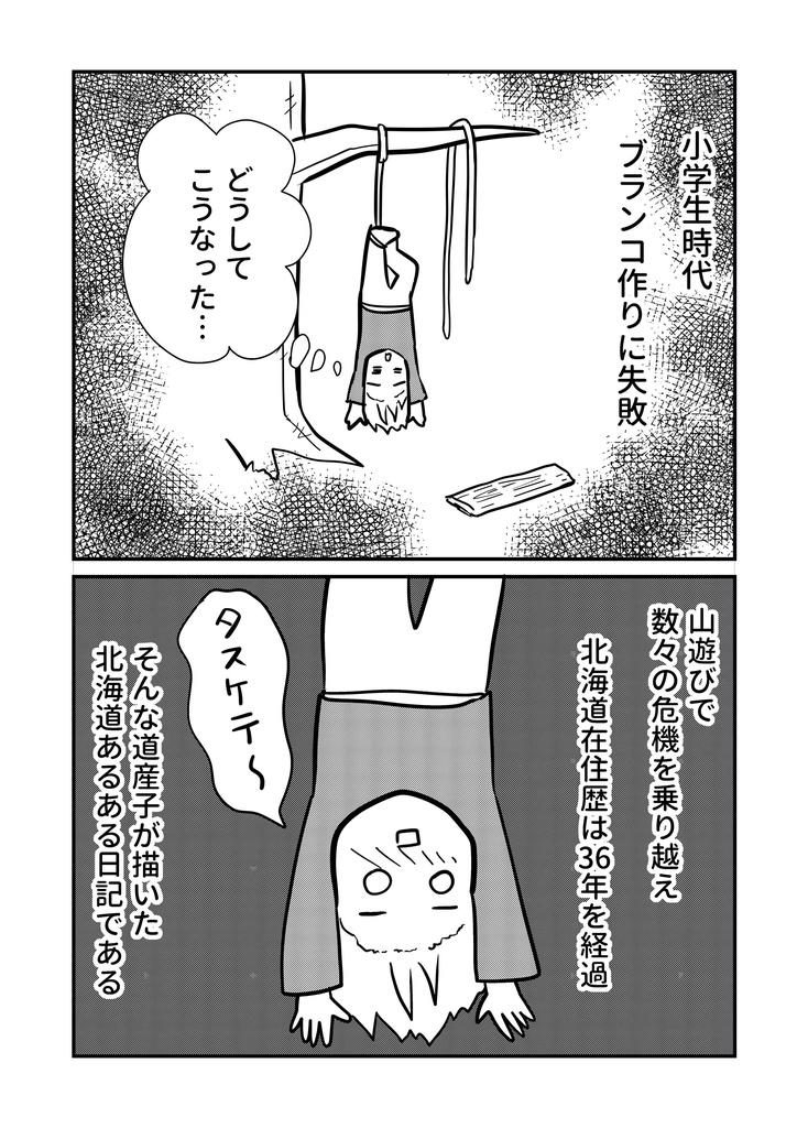 北海道あるある日記帳3【紙の本・4コマ漫画集】