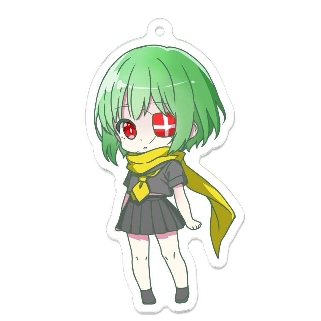 イレデンタ=カエサリア アクリルキーホルダー 70 x 70 (mm)