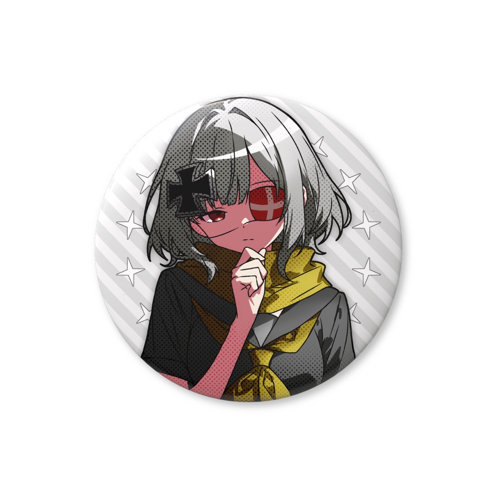 ゲルマニア＝カエサリア　缶バッジ（バリュー） - 56mm