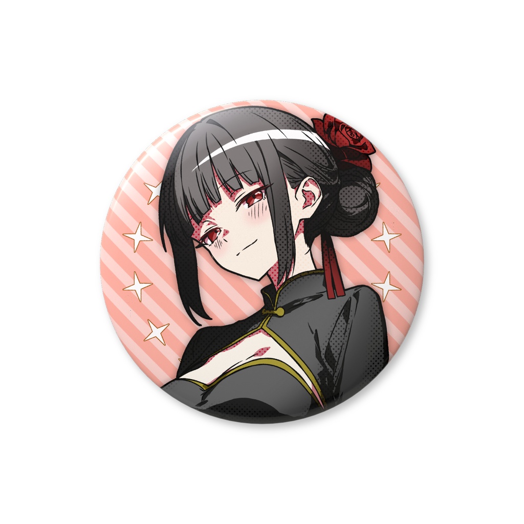 白瑞華　缶バッジ（バリュー） - 56mm