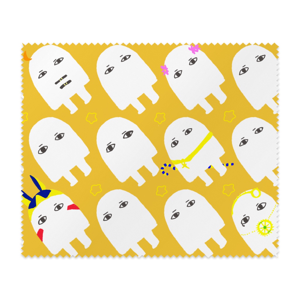 ［ＦＧＯ］メジェド風エジプト組　メガネ拭き