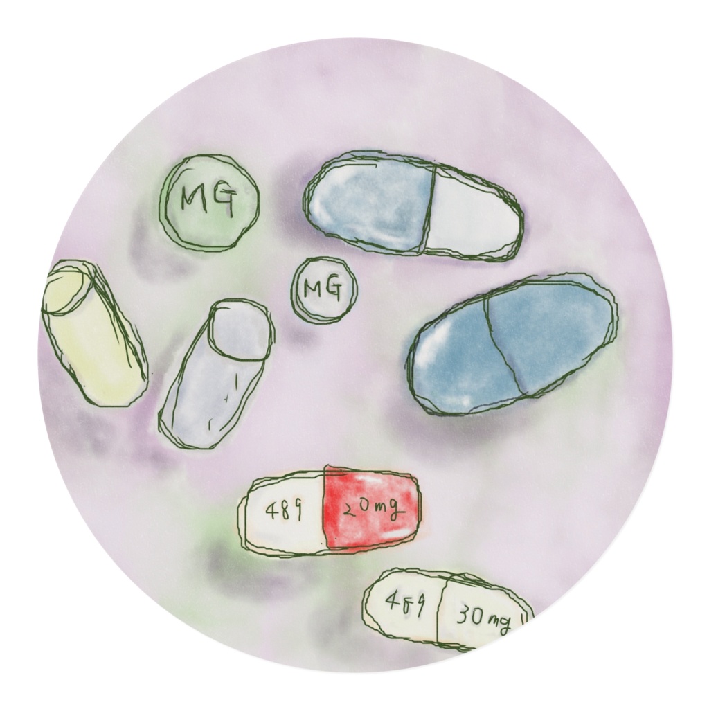 ADHD治療薬 マスキングテープ