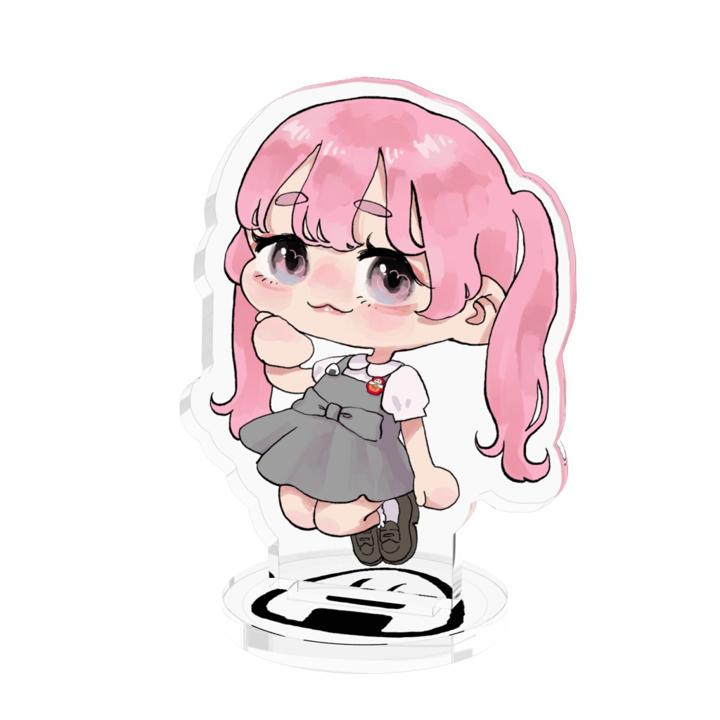 がんばれおにちゃん アクリルスタンド【おにぎり台座ver.】
