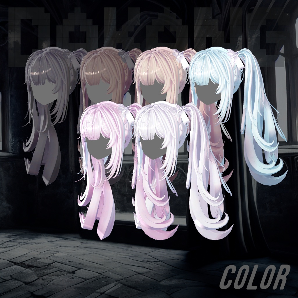 Gothic Twintail Hair - dakang - BOOTH