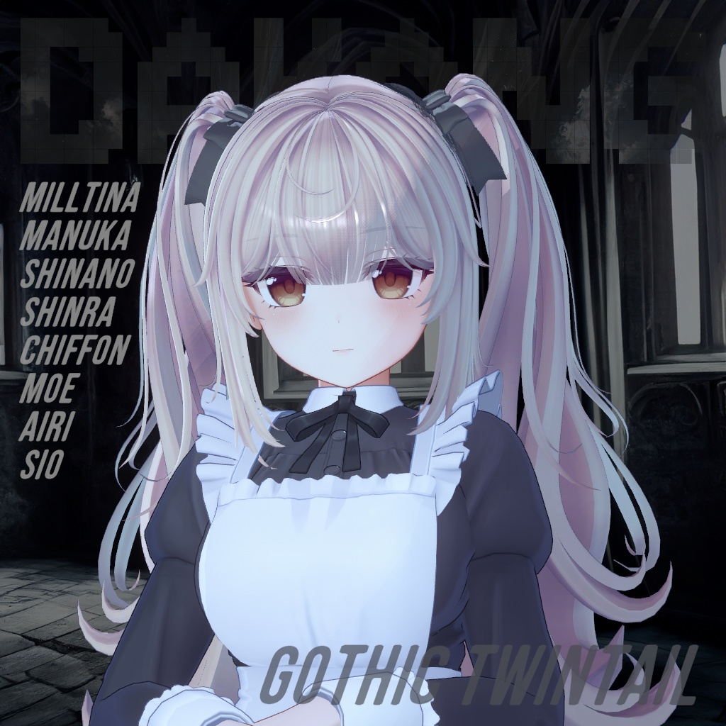 Gothic Twintail Hair