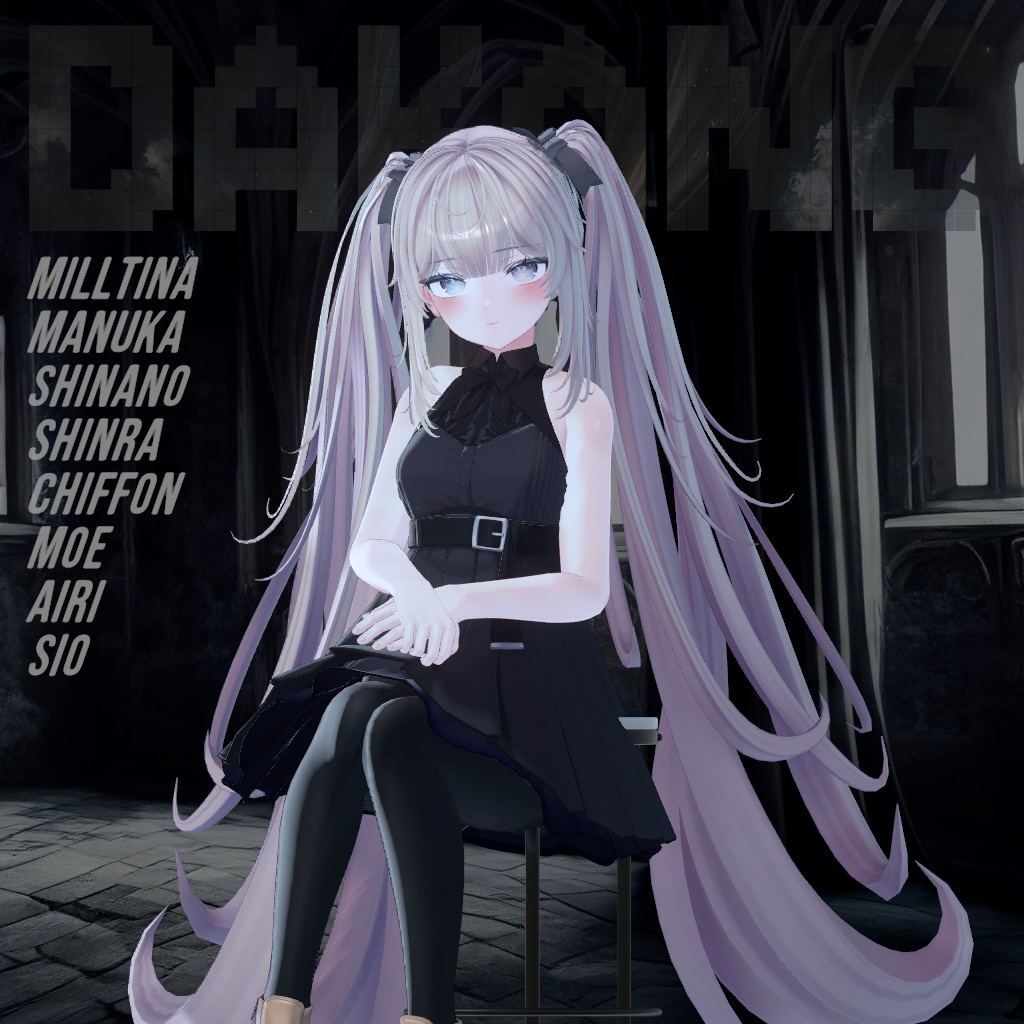 Gothic Twintail Hair