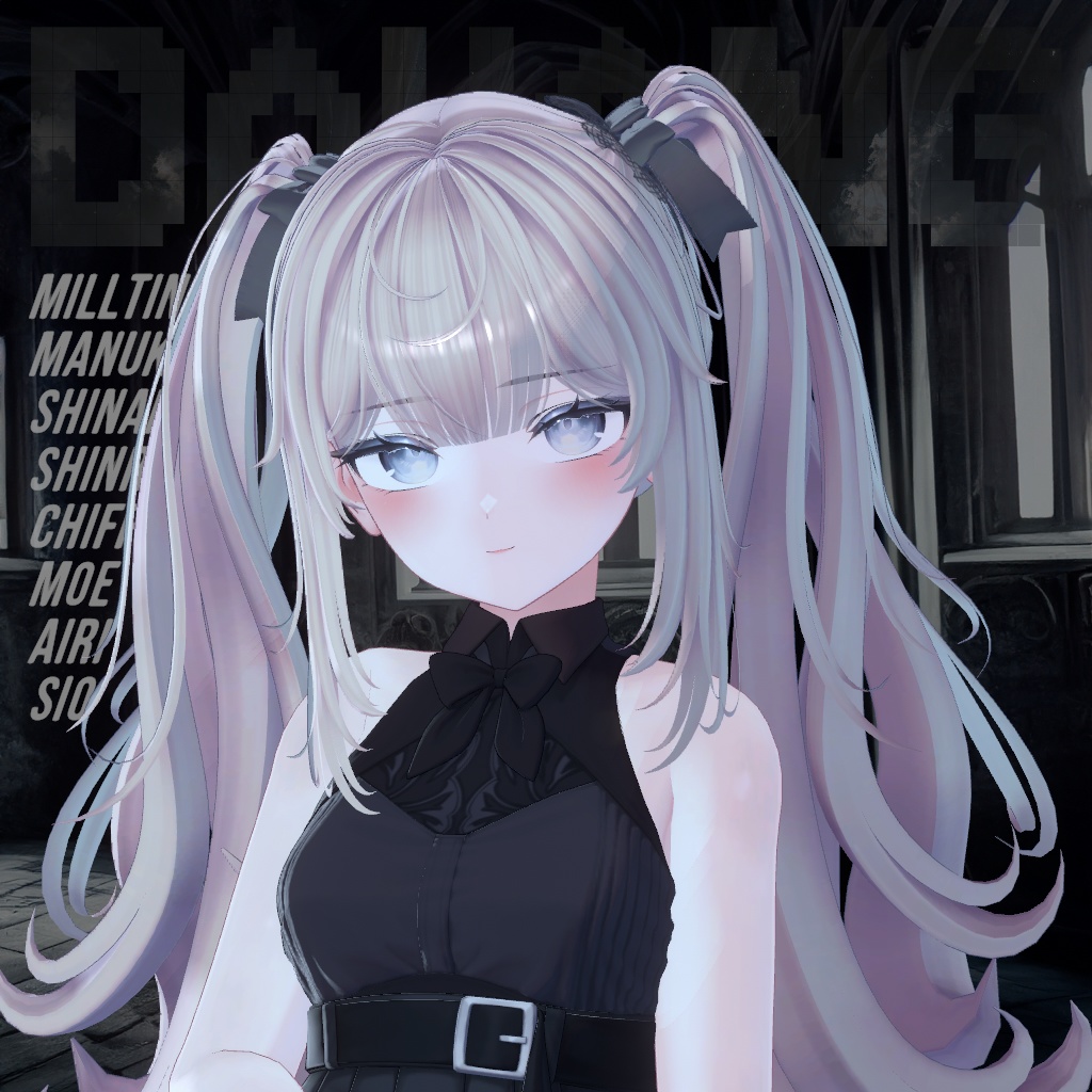 Gothic Twintail Hair