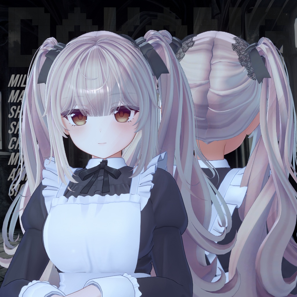 Gothic Twintail Hair