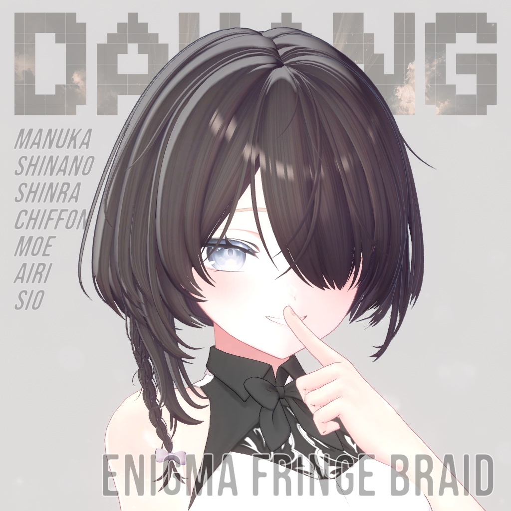 Enigma Fringe Braid Hair