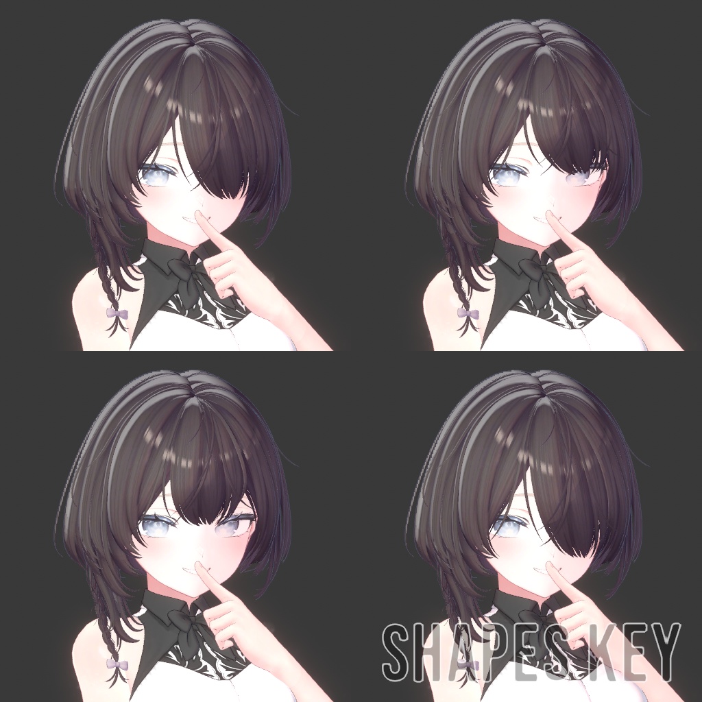 Enigma Fringe Braid Hair