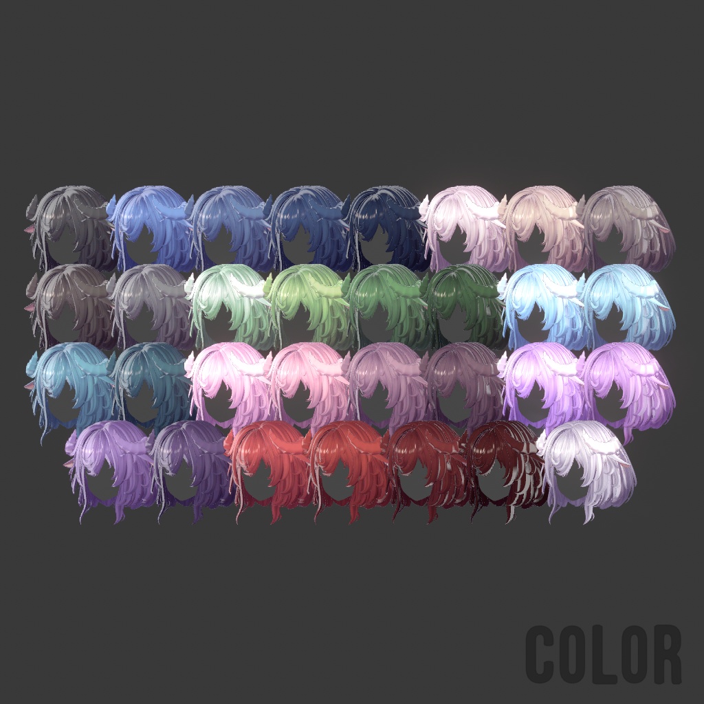 Fuzzy Fleece Curls Hair