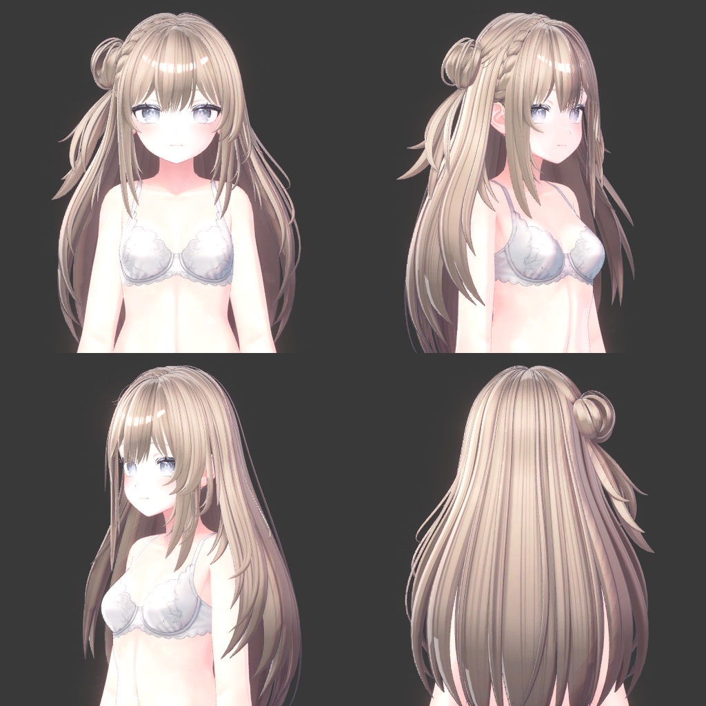 Simple Long Braid Hair