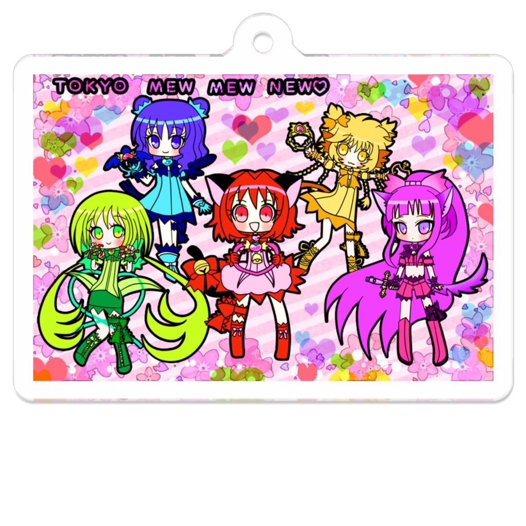 東京ミュウミュウにゅ~♡アクリルキーホルダー