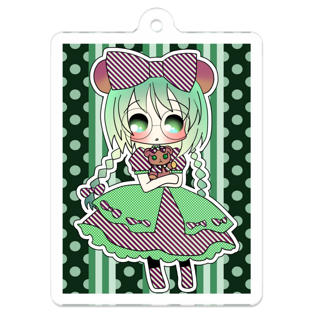 東京ミュウミュウ♡れたすとクマ♡アクリルキーホルダー