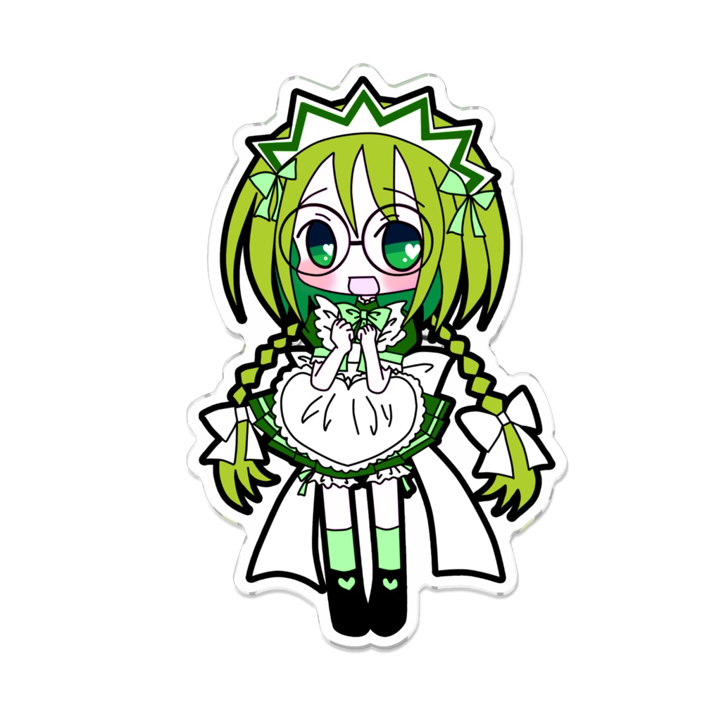 東京ミュウミュウにゅ~♡碧川れたす♡アクリルバッジ