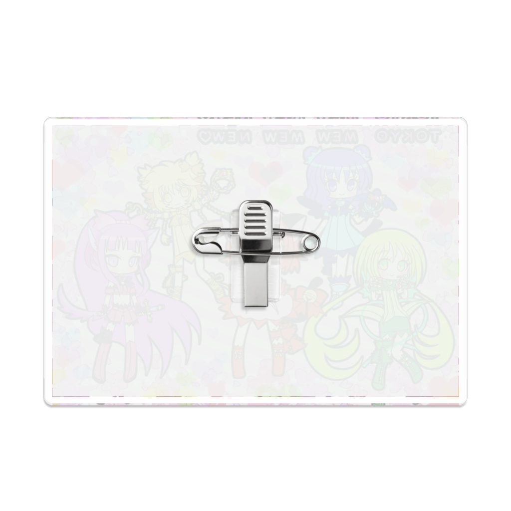 東京ミュウミュウにゅ~♡アクリルバッジ