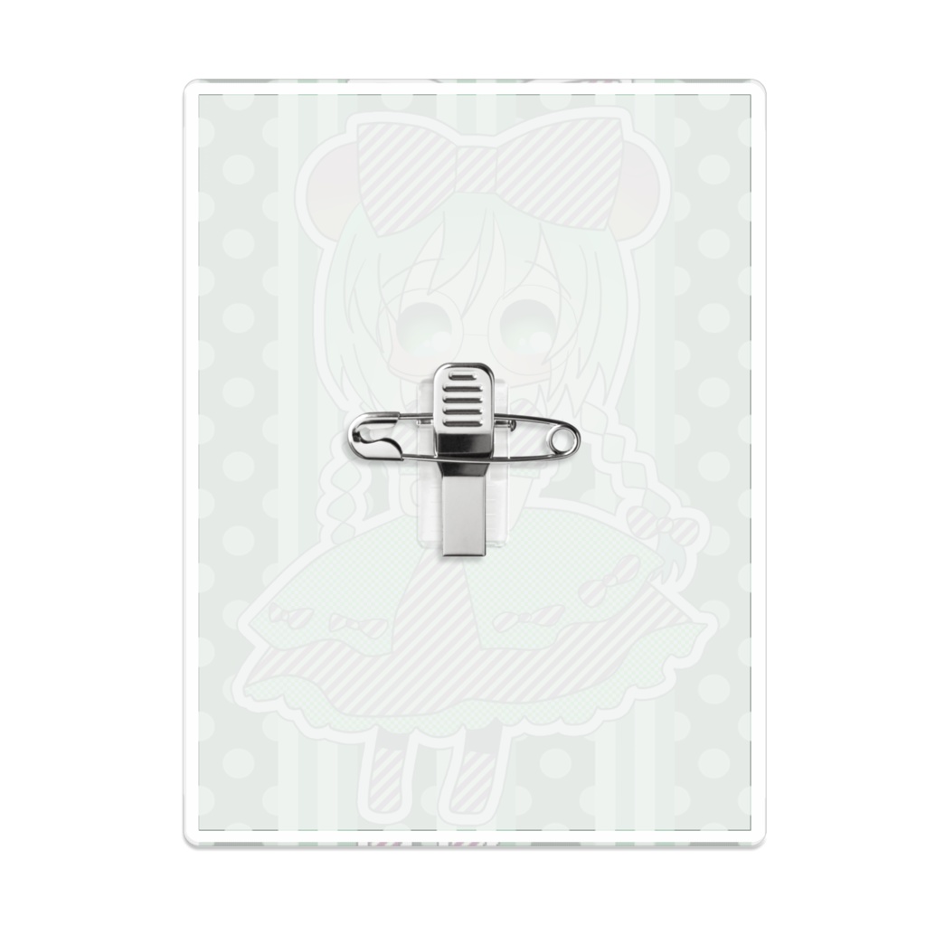 東京ミュウミュウにゅ~♡れたすとクマ♡アクリルバッジ