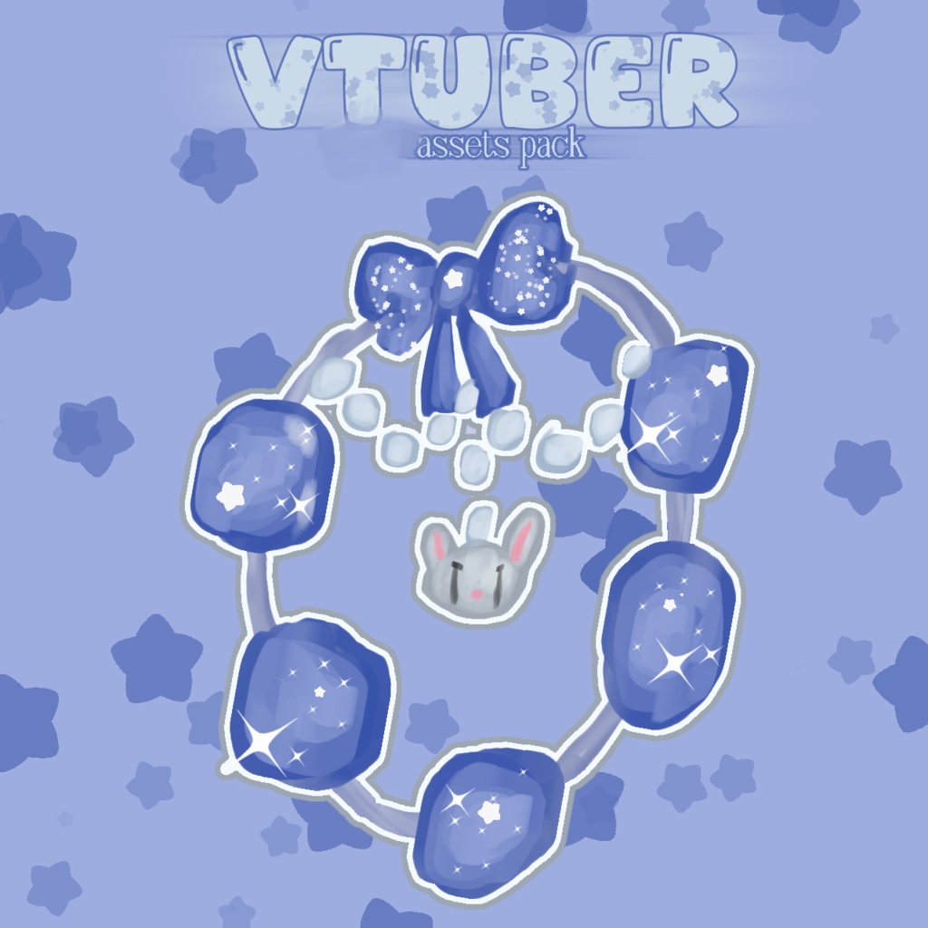VTUBER ASSETS PACK ( VTUBER素材包 ) (VTUBER)