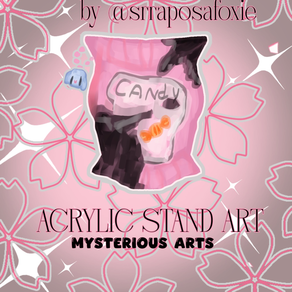 MYSTERIOUS ACRYLIC STAND ( 糖果 ACRYLIC STAND) PLUSH MACHINE 