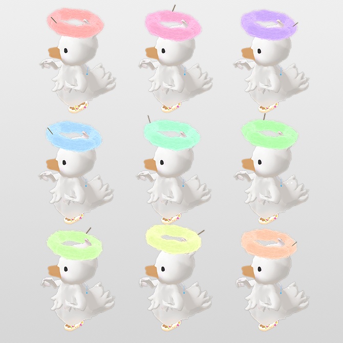 『わたヘイロー』 掴んで食べれるアバターギミック!