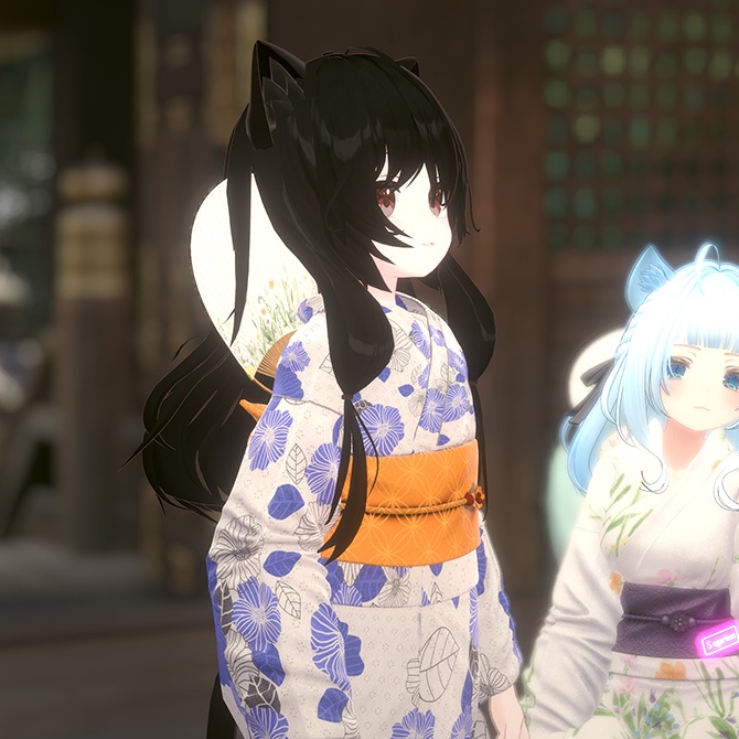 【無料配布】風が出る!巨大化する!うちわギミック ver1.2 デスクトップ対応