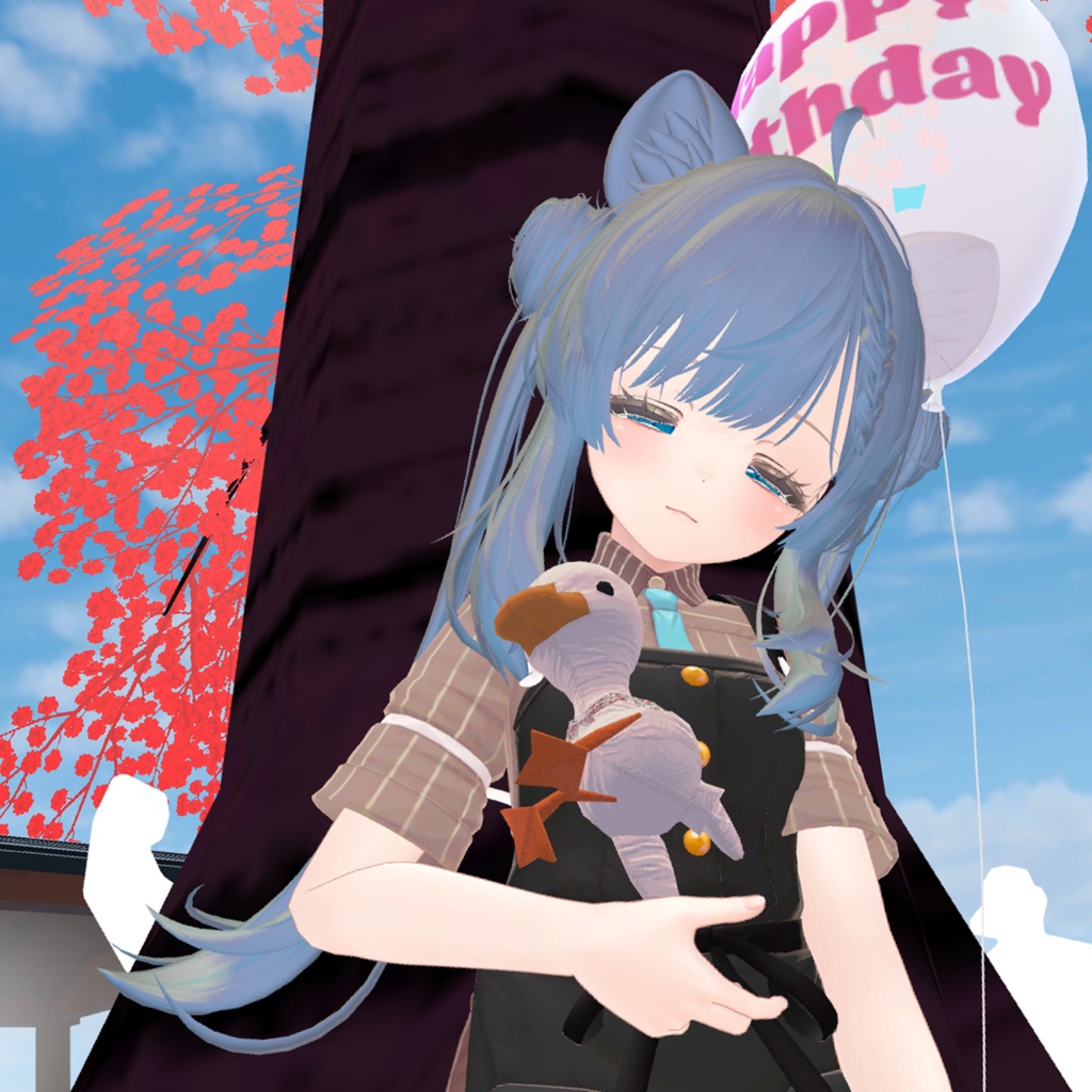 【割引セール中!】お誕生日にもらったクタクタぬいぐるみ+風船セット