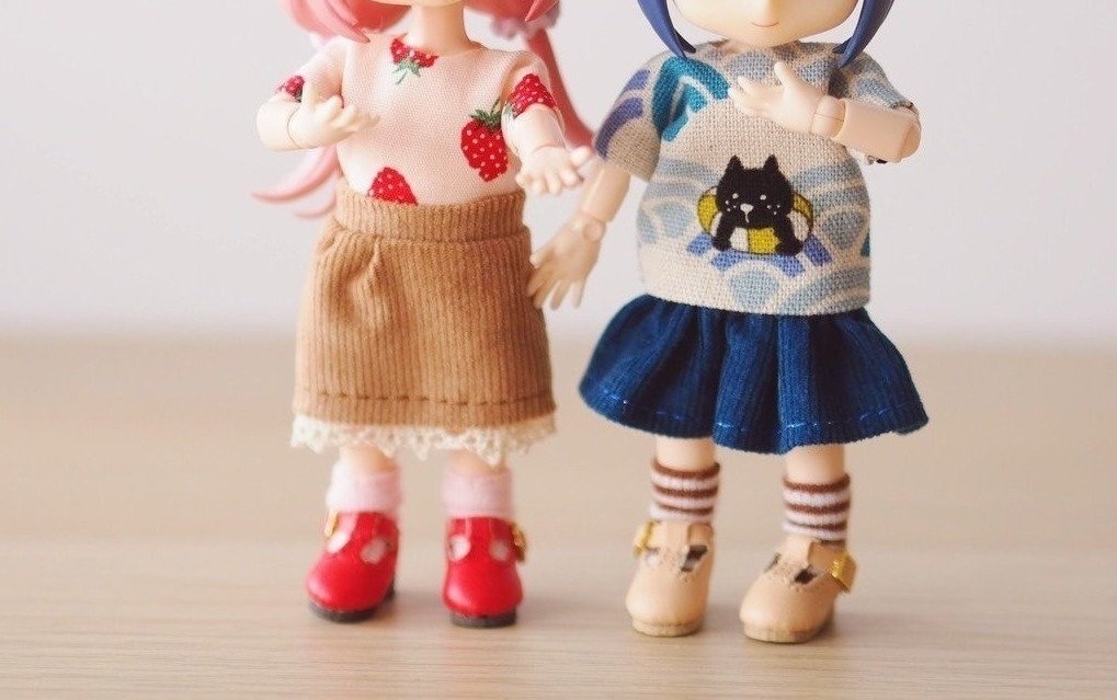 【半袖Tシャツ】8色 | ねんどろいどどーる / オビツ11服