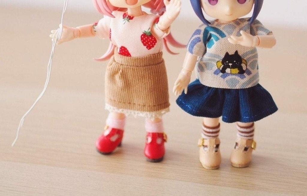 【半袖Tシャツ】8色 | ねんどろいどどーる / オビツ11服
