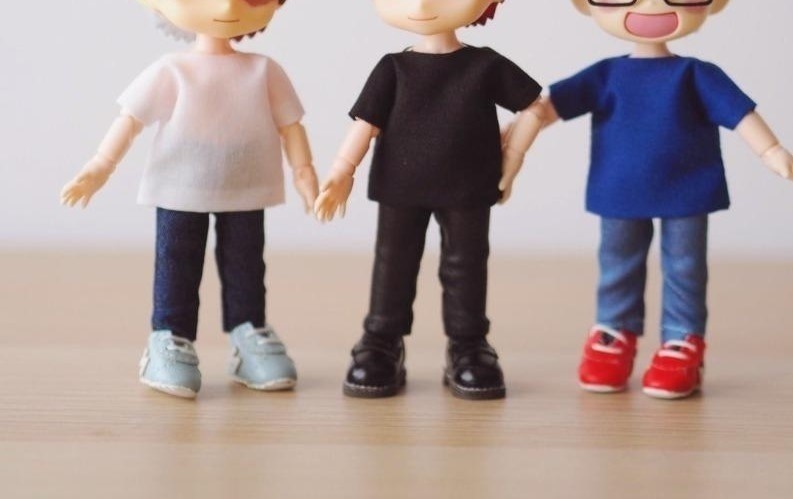 オビツ11服 無地Tシャツ 11色