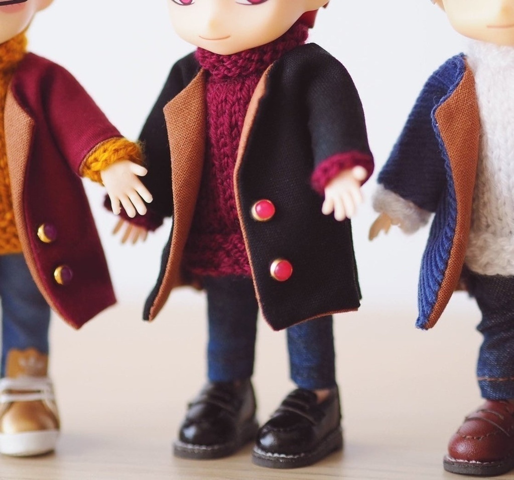 ねんどろいどどーる服 コート | 3色