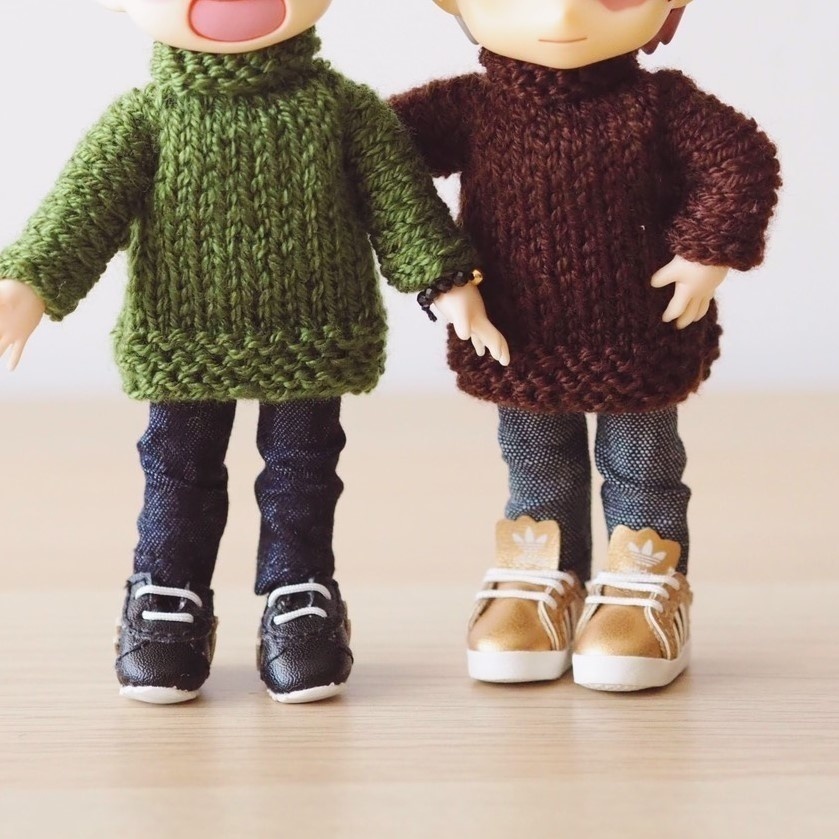 手編みのセーター | オビツ11服 | 4色