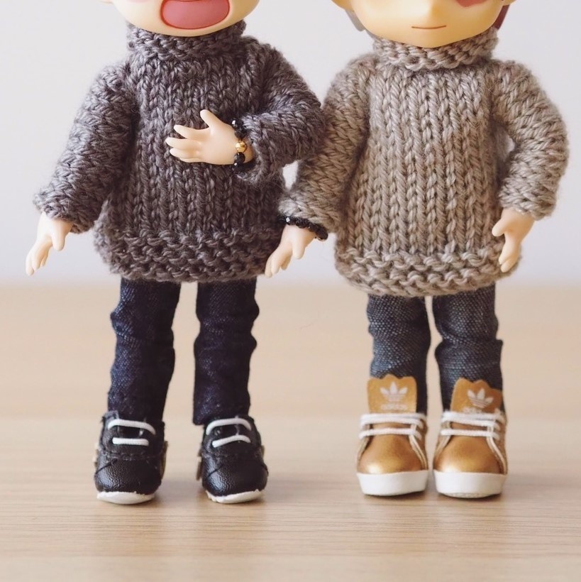 ねんどろいどどーる服 手編みのセーター | 4色