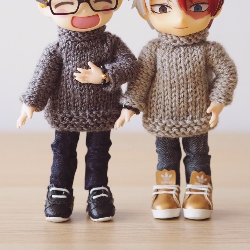 ねんどろいどどーる服 手編みのセーター | 4色