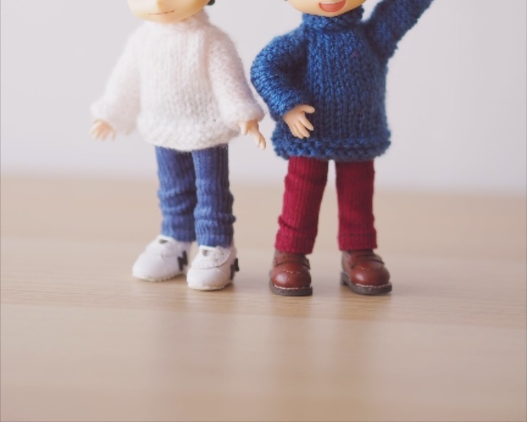 ねんどろいどどーる服 ベルベット パンツ  | 4色