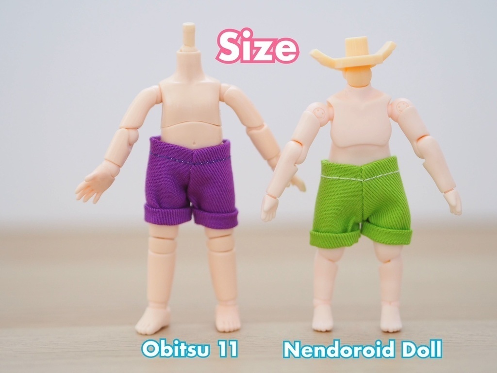 オビツ11 カフショーツ vol.2 5色