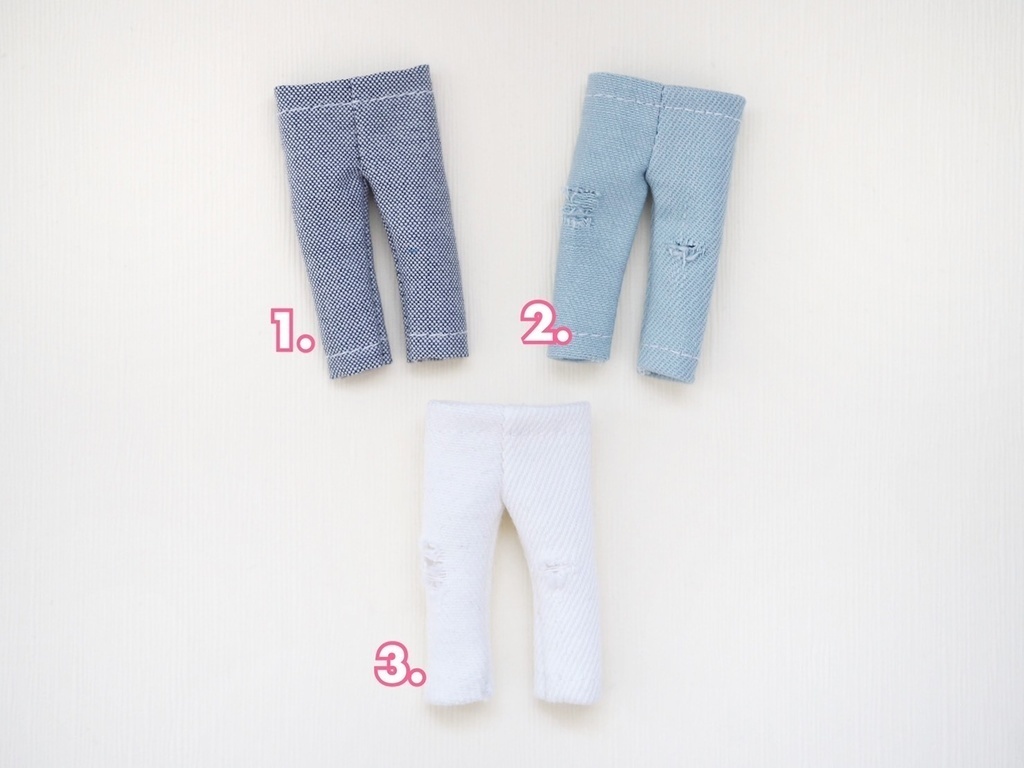 オビツ11服 パンツ | 3色